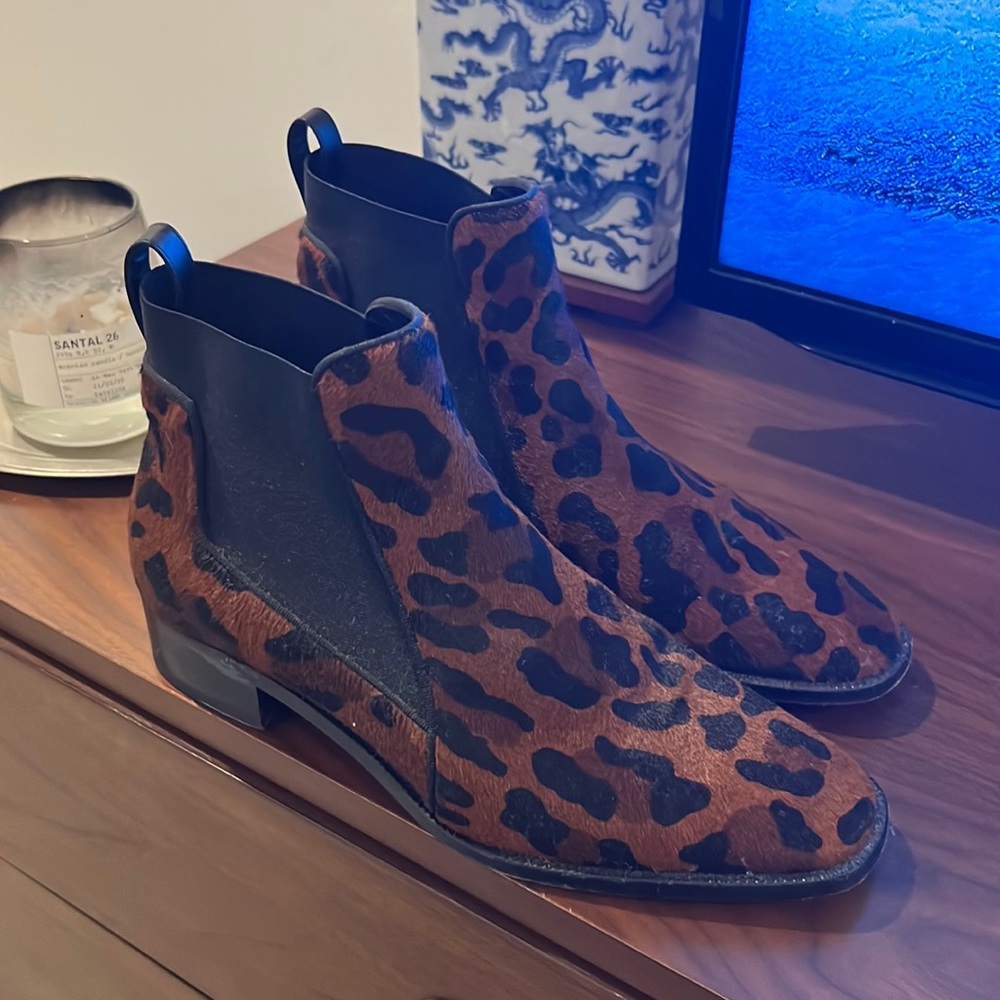 Louboutin Leopard Boots